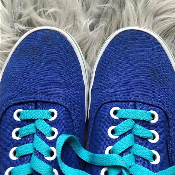 Royal Blue Vans size 7 - Picture 4 of 6